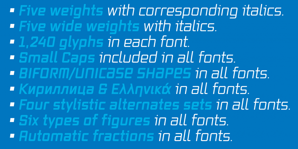 Example font Vox #8
